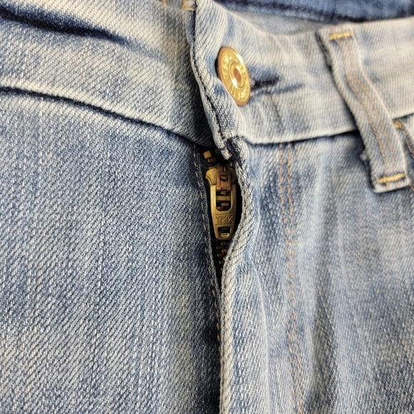 7 For All Mankind Slim Illusion Luxe High Waist Ankle Skinny Denim Jeans 27 NEW - Picture 4 of 16